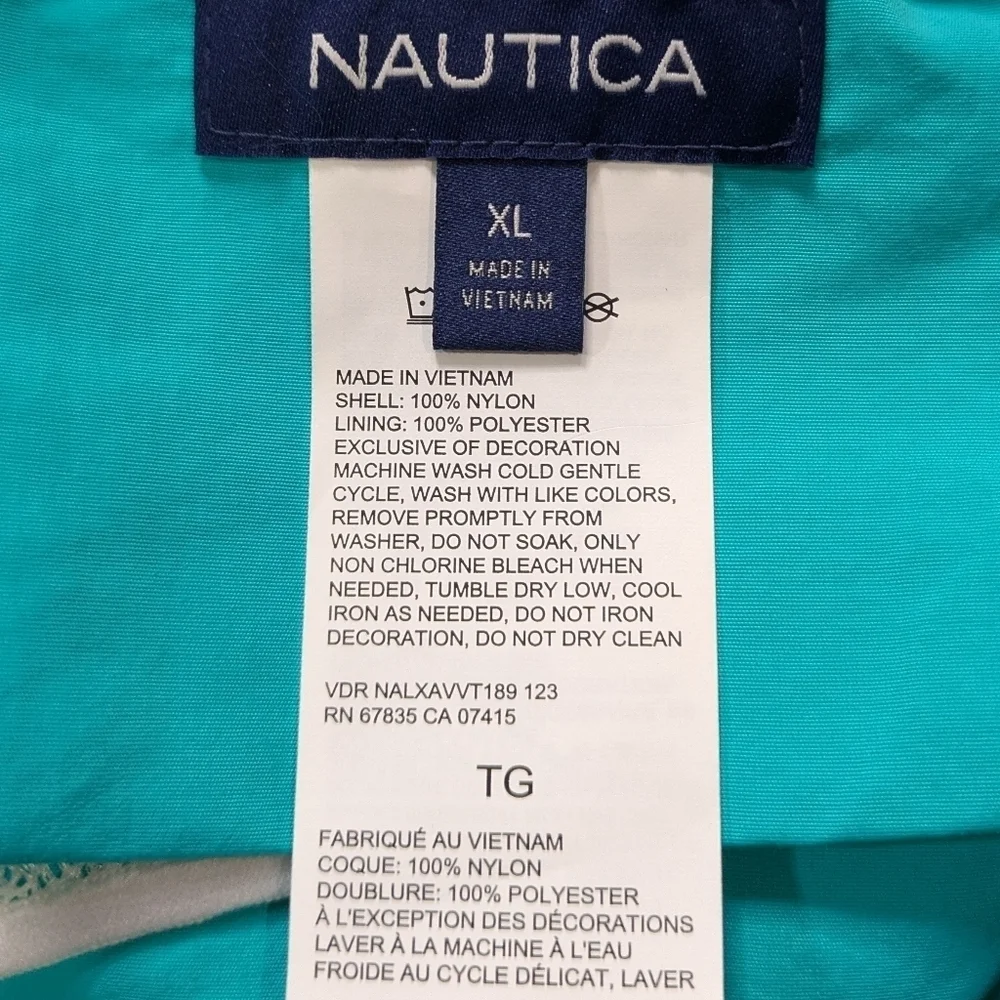 NWT Nautica Blue Swim Trunks Shorts XL